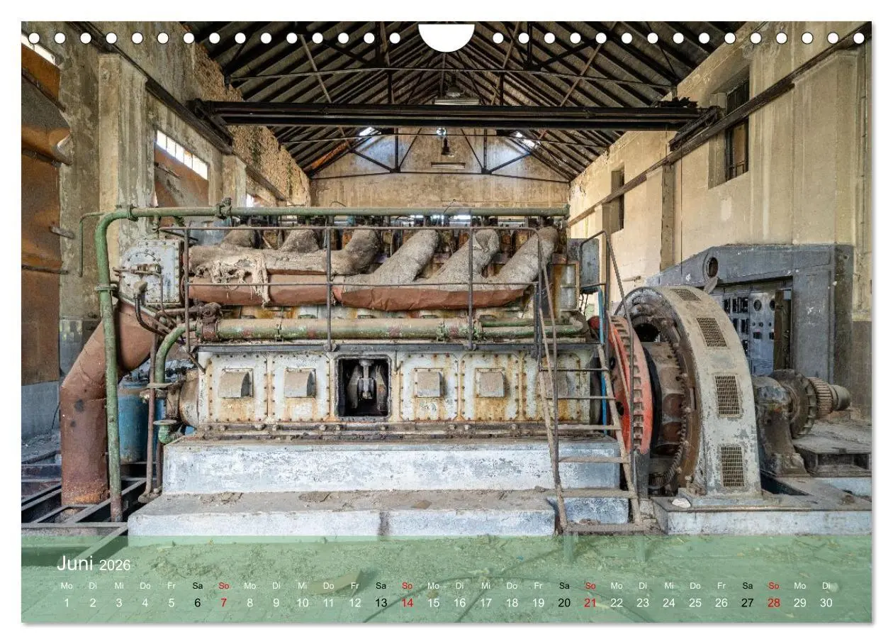 Bild: 9783516664126 | Betrieb eingestellt - Industrieruinen in Europa (Wandkalender 2026...