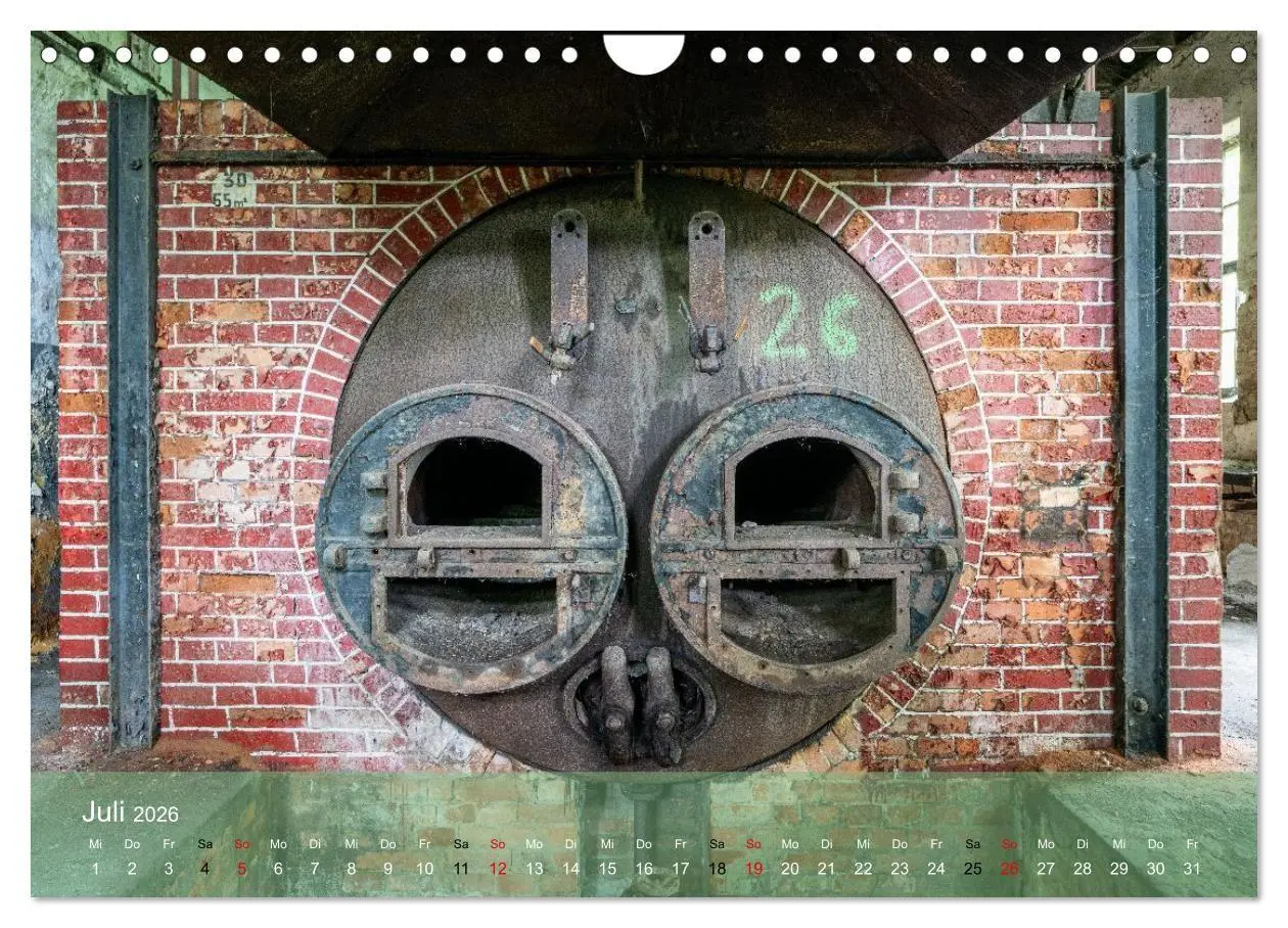 Bild: 9783516664126 | Betrieb eingestellt - Industrieruinen in Europa (Wandkalender 2026...