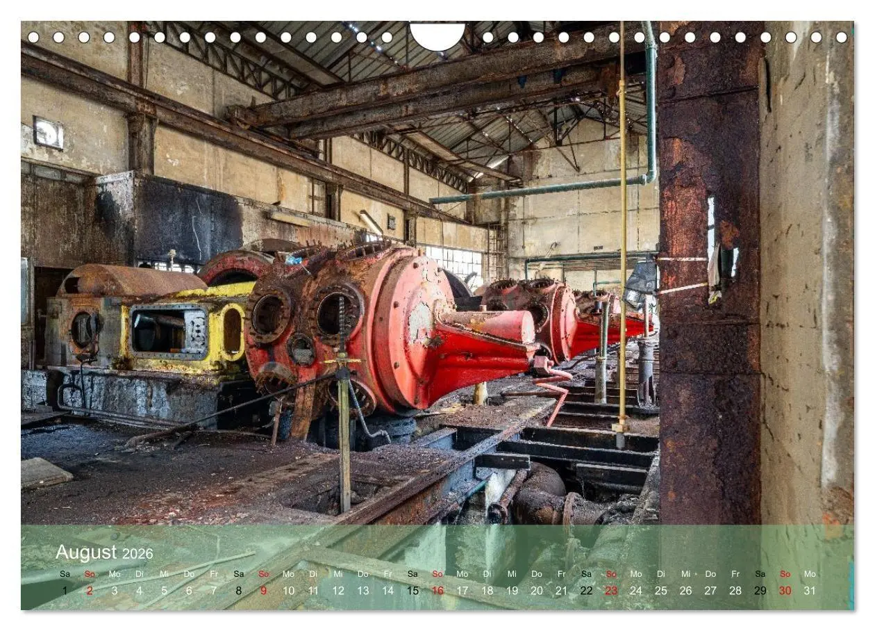 Bild: 9783516664126 | Betrieb eingestellt - Industrieruinen in Europa (Wandkalender 2026...