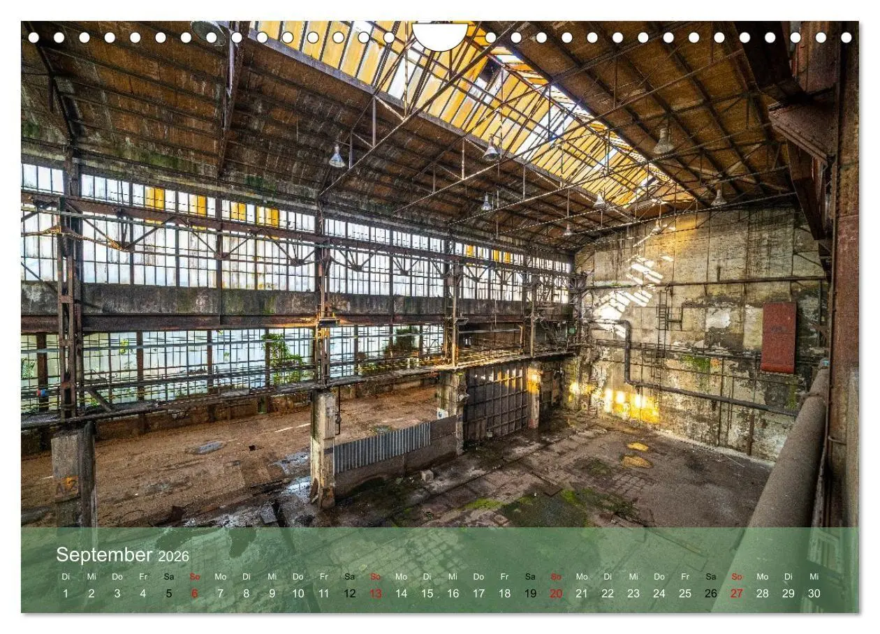 Bild: 9783516664126 | Betrieb eingestellt - Industrieruinen in Europa (Wandkalender 2026...