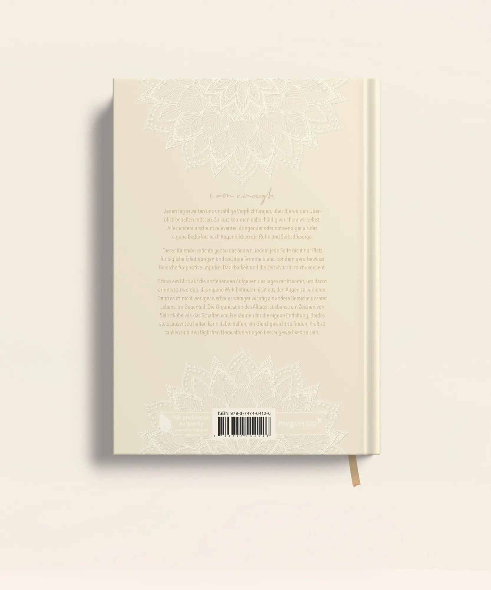 Bild: 9783747404126 | »I am enough« - Mein Selbstliebe-Kalender | Natalie Stommel | Buch