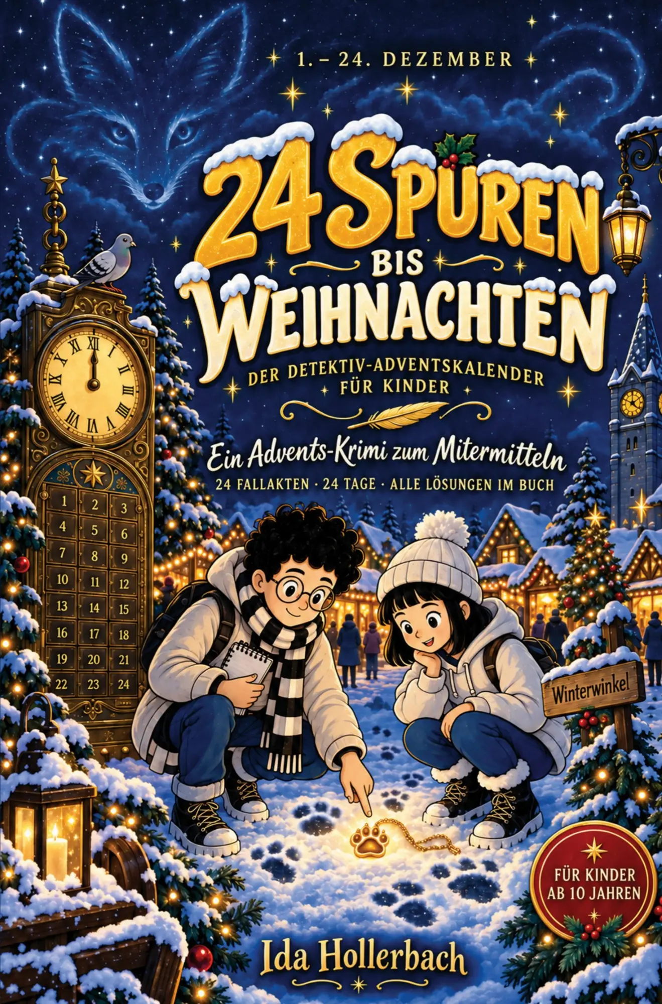 Cover: 9783903684126 | 24 Spuren bis Weihnachten | Ida Hollerbach | Taschenbuch | 192 S.