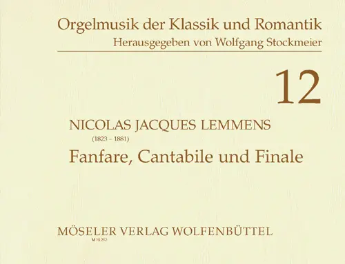 Cover: 9790203704126 | Fanfare Cantabile Finale | Nicolas-Jacques Lemmens | Buch