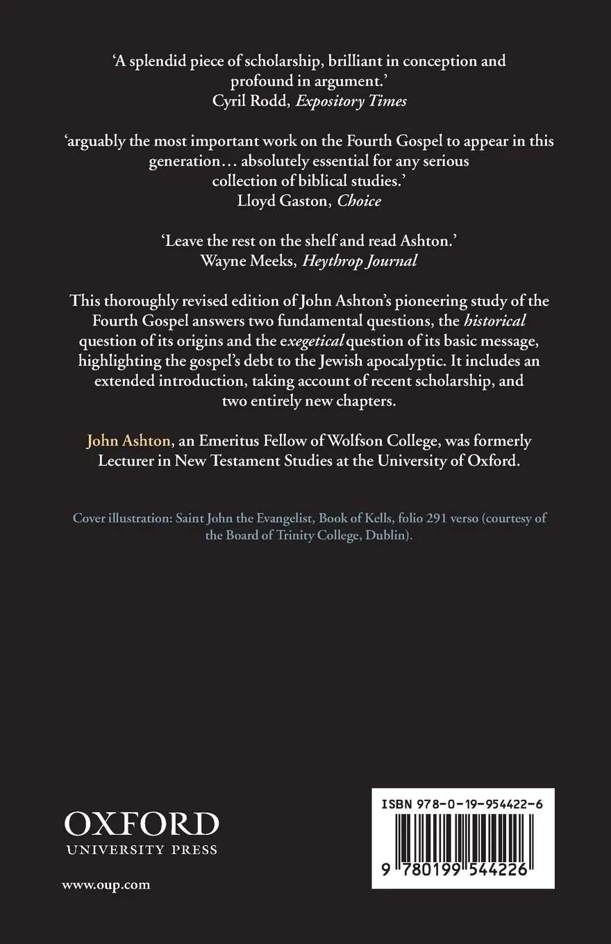 Rückseite: 9780199544226 | Understanding the Fourth Gospel | John Ashton | Taschenbuch | Englisch