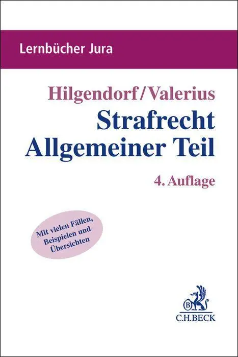 Cover: 9783406834226 | Strafrecht Allgemeiner Teil | Eric Hilgendorf (u. a.) | Taschenbuch