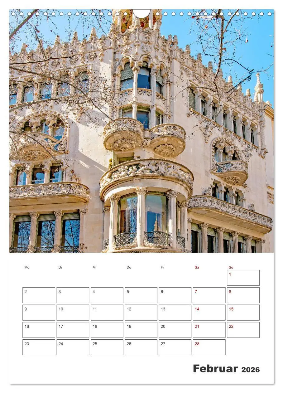Bild: 9783516344226 | Barcelona - Urlaubsplaner (Wandkalender 2026 DIN A3 hoch), CALVENDO...