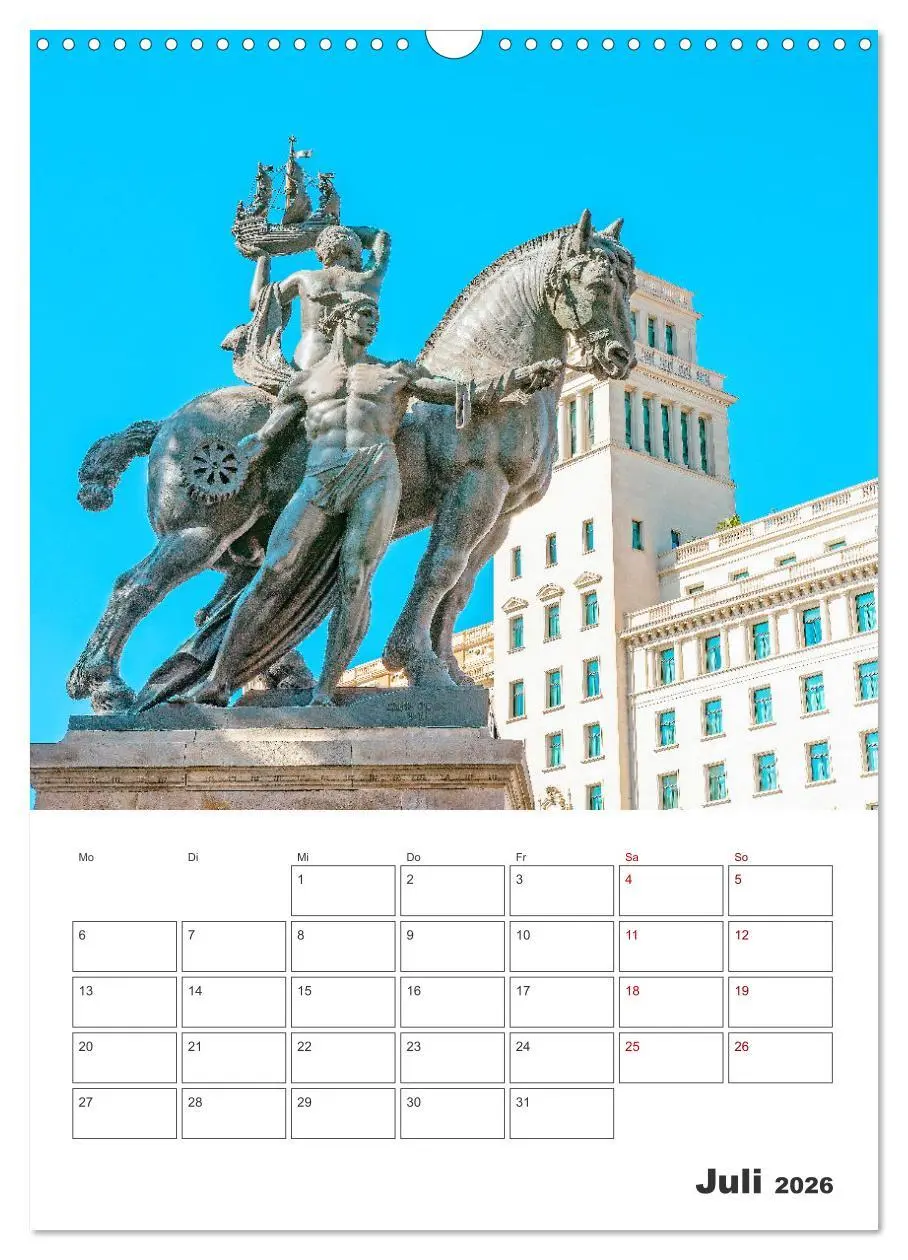 Bild: 9783516344226 | Barcelona - Urlaubsplaner (Wandkalender 2026 DIN A3 hoch), CALVENDO...