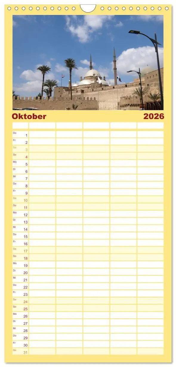 Bild: 9783516724226 | Familienplaner 2026 - Kairo - Besuch in einer Metropole mit 5...