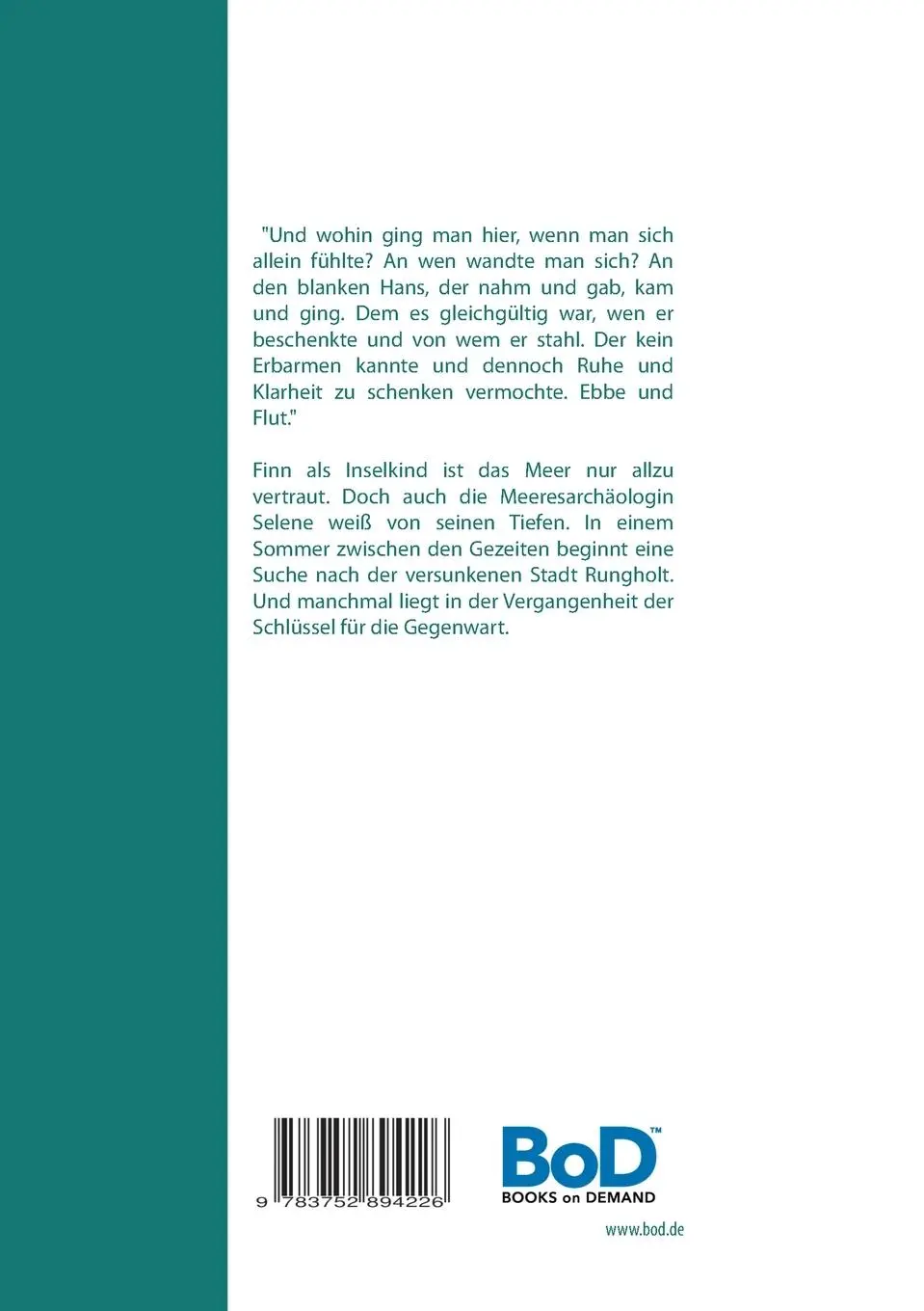 Rückseite: 9783752894226 | Tide | Chris Peregrin | Taschenbuch | 202 S. | Deutsch | 2020