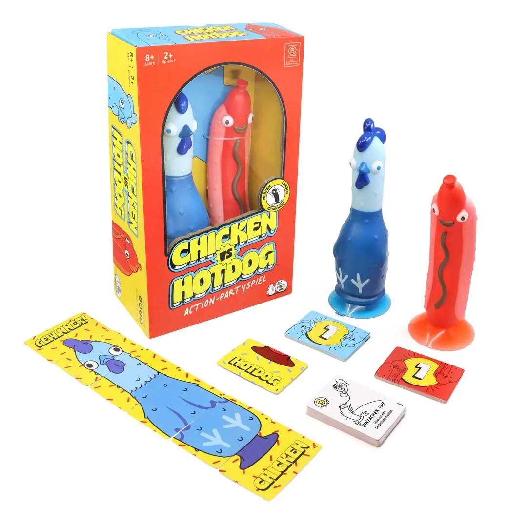Cover: 5060579764326 | CHICKEN vs HOTDOG | deutsch | 2026 | Big Potato Games