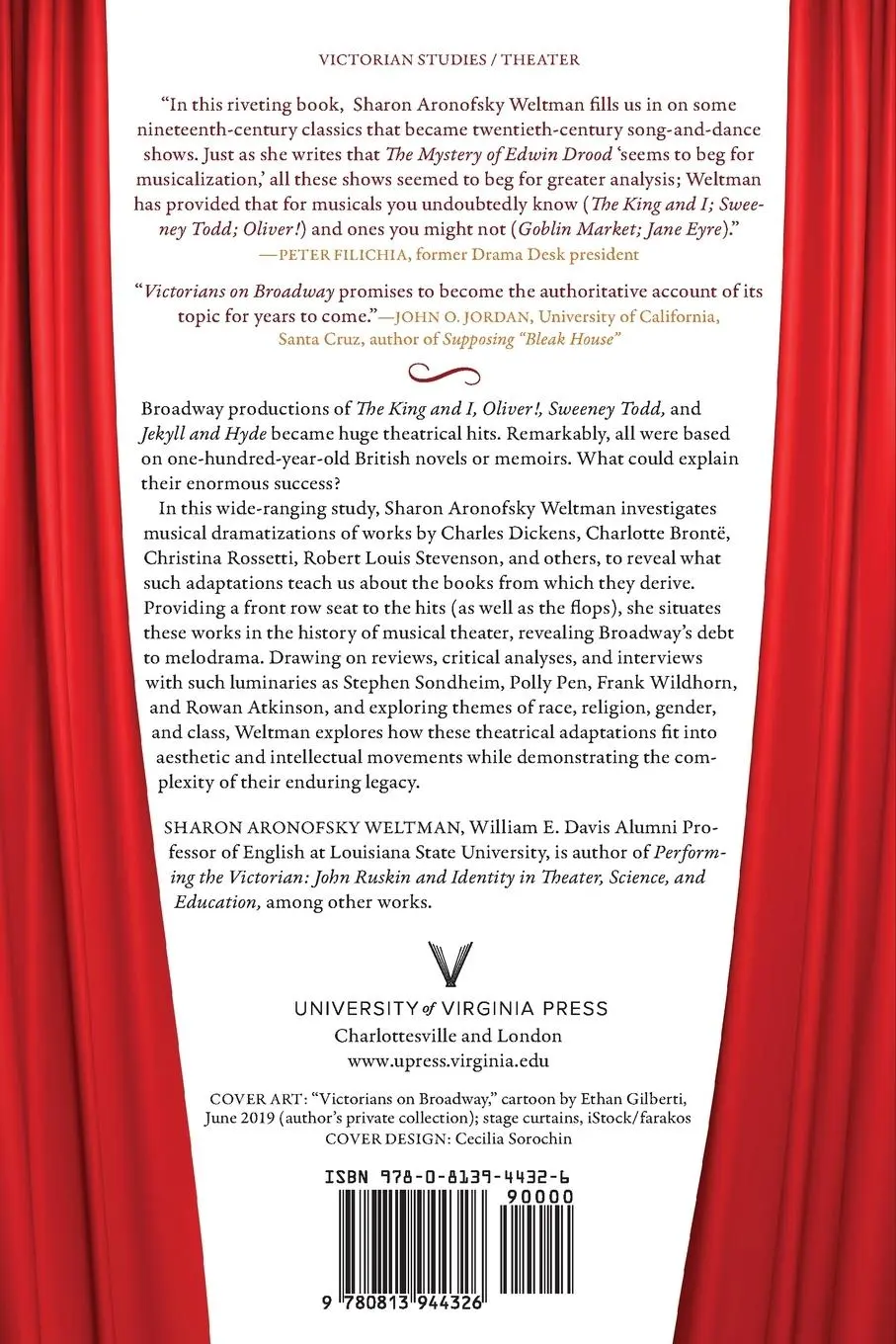 Rückseite: 9780813944326 | Victorians on Broadway | Sharon Aronofsky Weltman | Taschenbuch | 2020