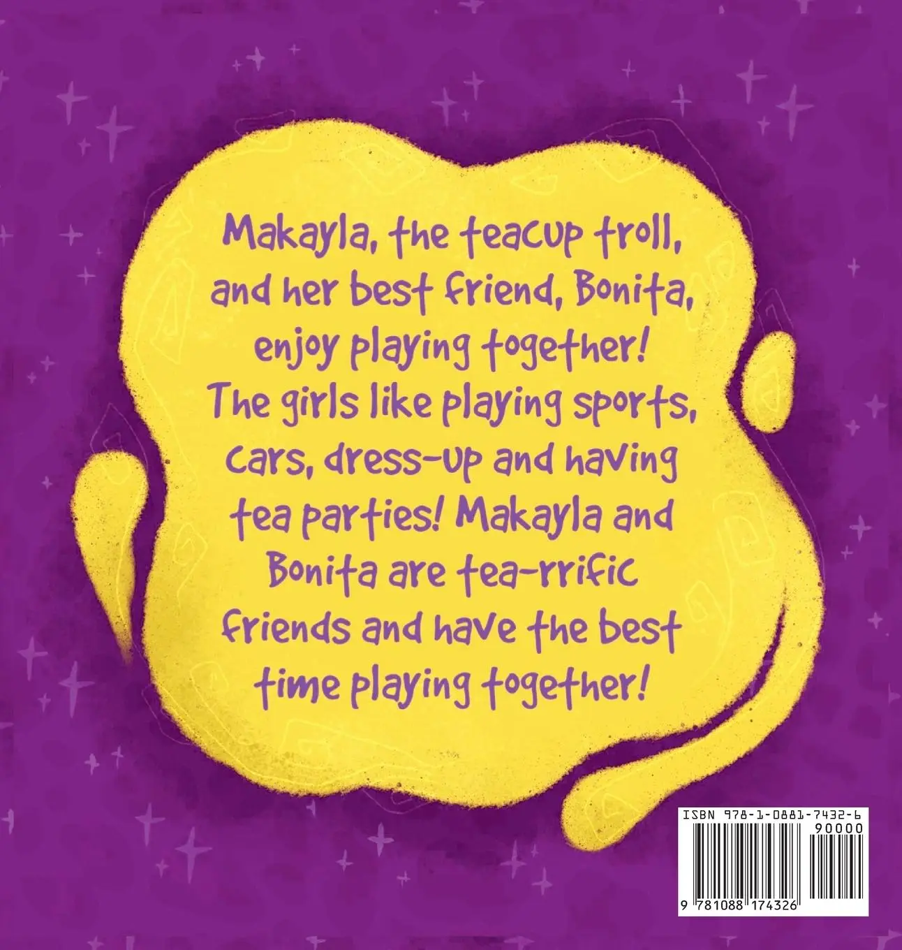 Rückseite: 9781088174326 | Makayla, the Teacup Troll | The Creatures of the Tea | Niki J Gregory