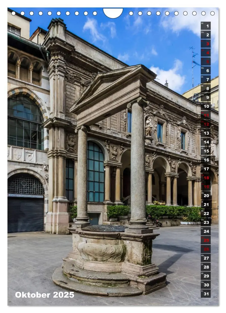 Bild: 9783457004326 | MAILAND Prachtvolle Impressionen (Wandkalender 2025 DIN A4 hoch),...