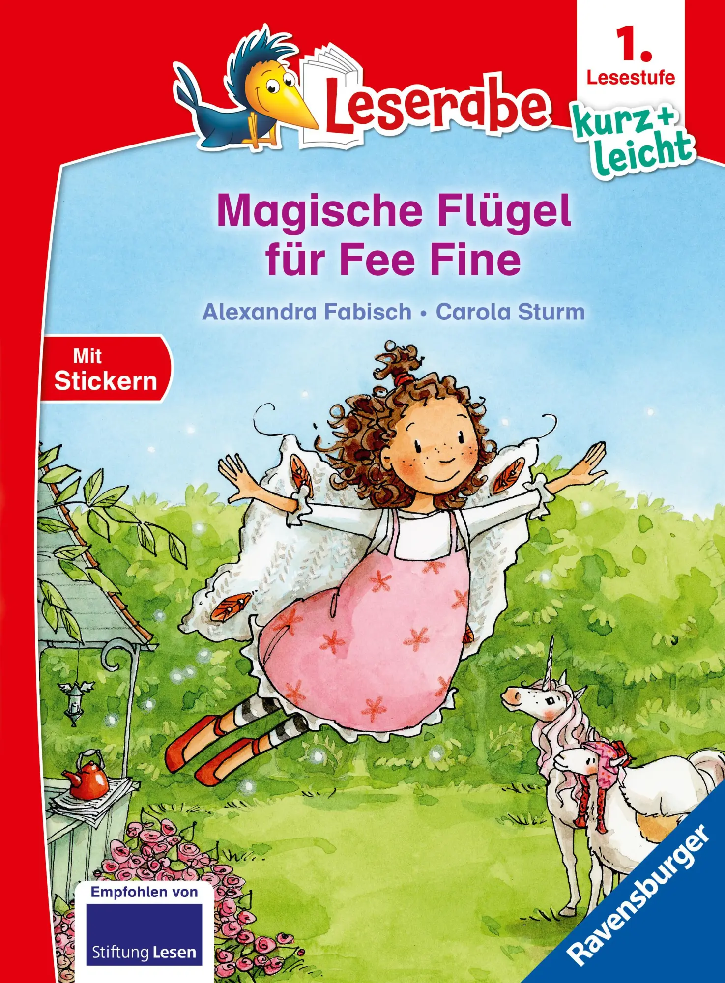 Cover: 9783473464326 | Leserabe 1. Lesestufe Kurz und leicht - Magische Flügel für Fee Fine