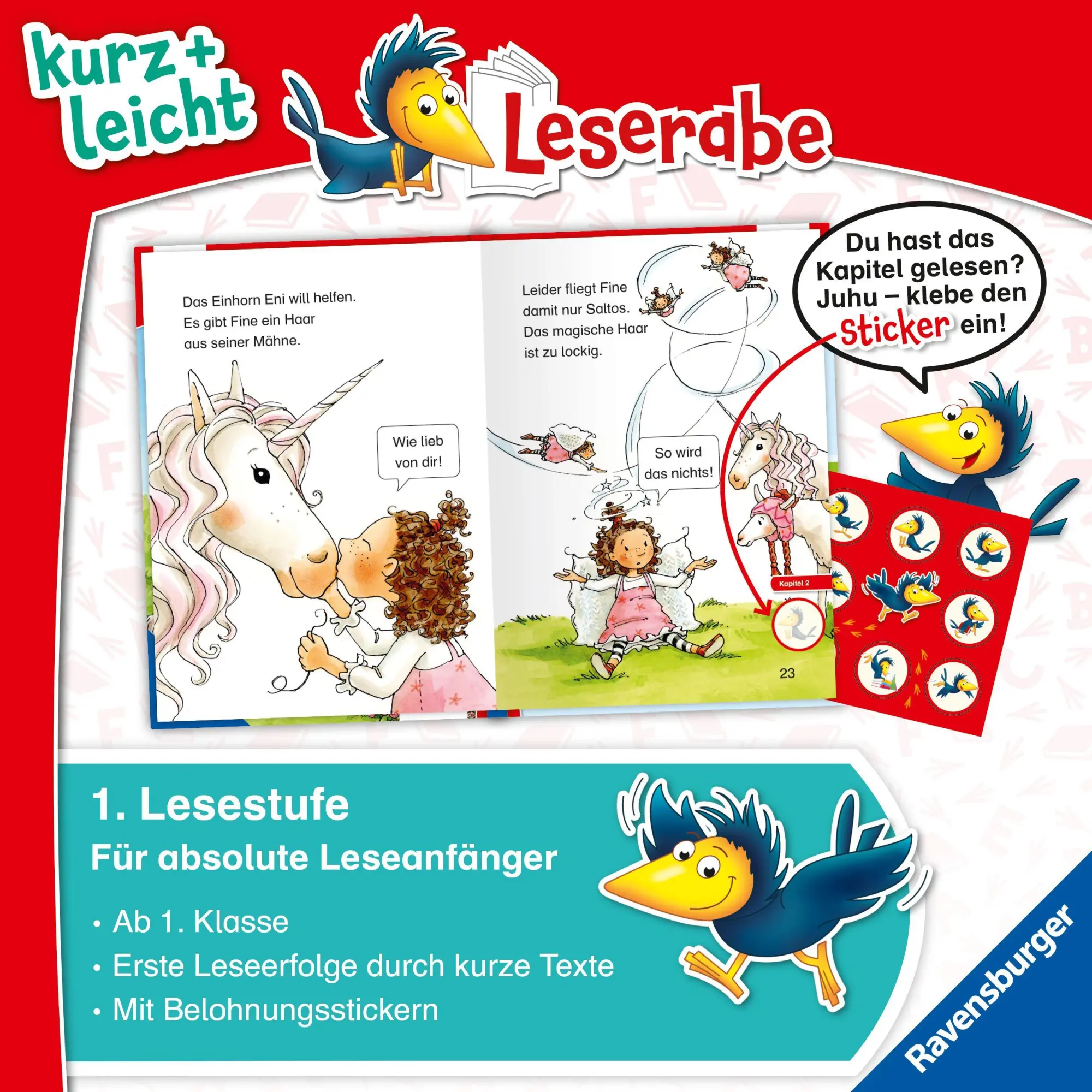 Bild: 9783473464326 | Leserabe 1. Lesestufe Kurz und leicht - Magische Flügel für Fee Fine