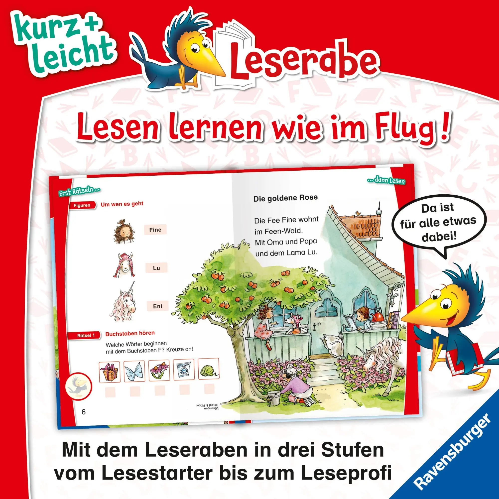 Bild: 9783473464326 | Leserabe 1. Lesestufe Kurz und leicht - Magische Flügel für Fee Fine