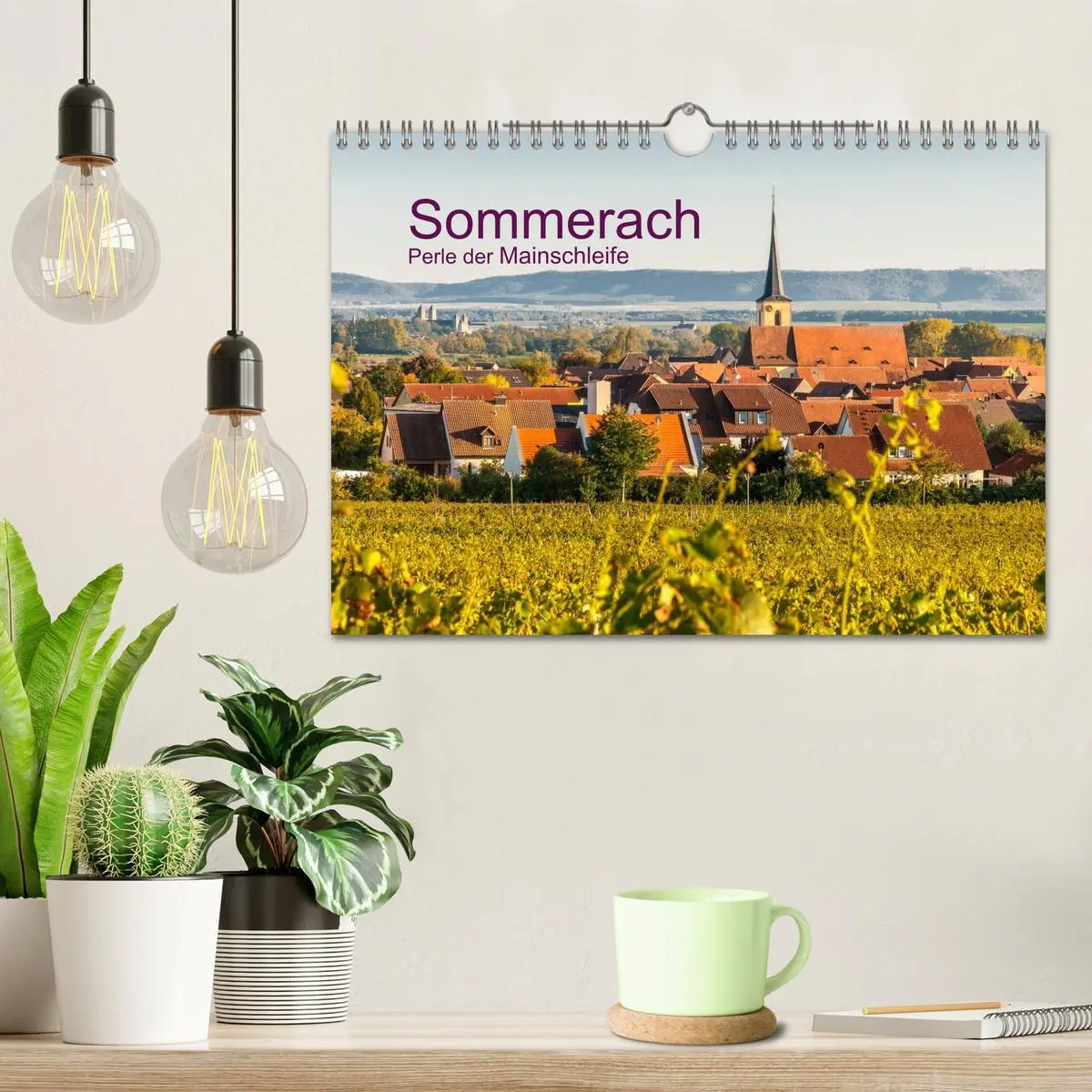 Bild: 9783516024326 | Sommerach - Perle der Mainschleife (Wandkalender 2026 DIN A4 quer),...