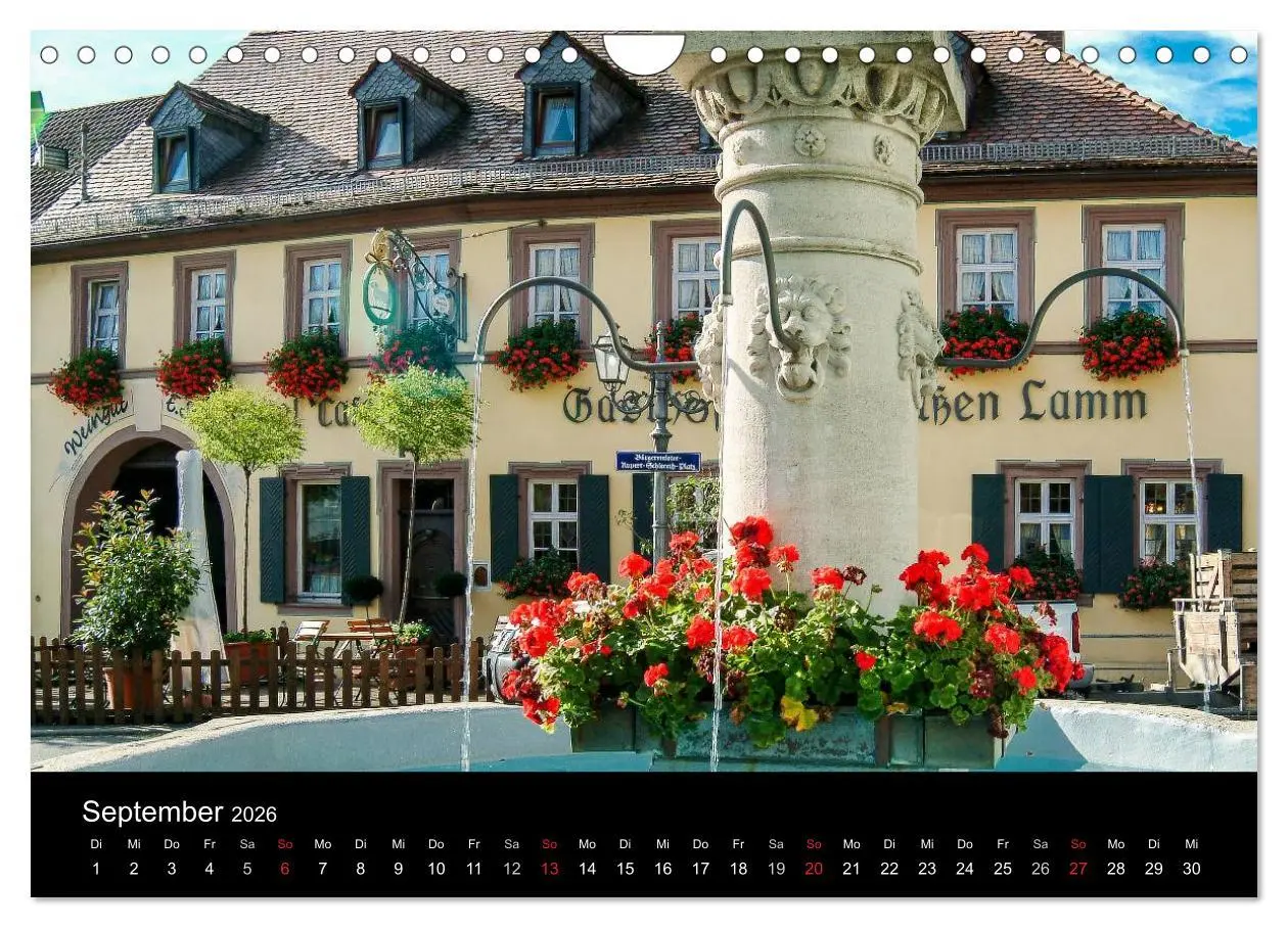 Bild: 9783516024326 | Sommerach - Perle der Mainschleife (Wandkalender 2026 DIN A4 quer),...