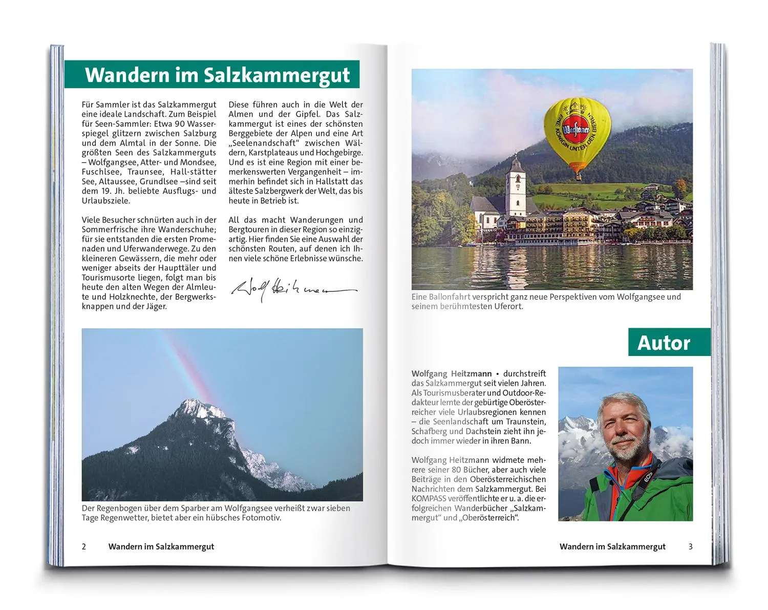 Bild: 9783991544326 | KOMPASS Wanderführer Salzkammergut, 60 Touren mit Extra-Tourenkarte