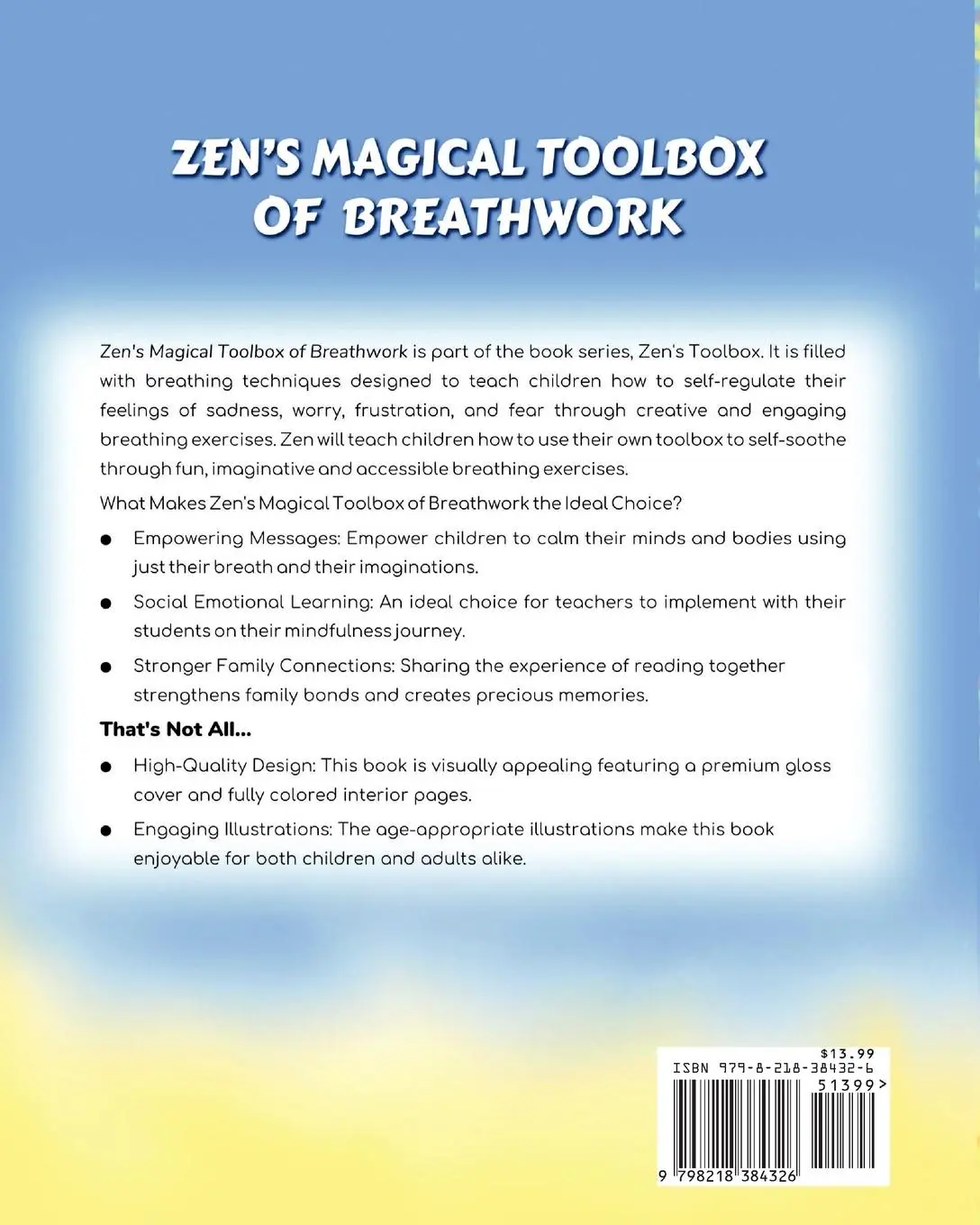 Rückseite: 9798218384326 | Zen's Magical Toolbox of Breathwork | Laura E Williams | Taschenbuch