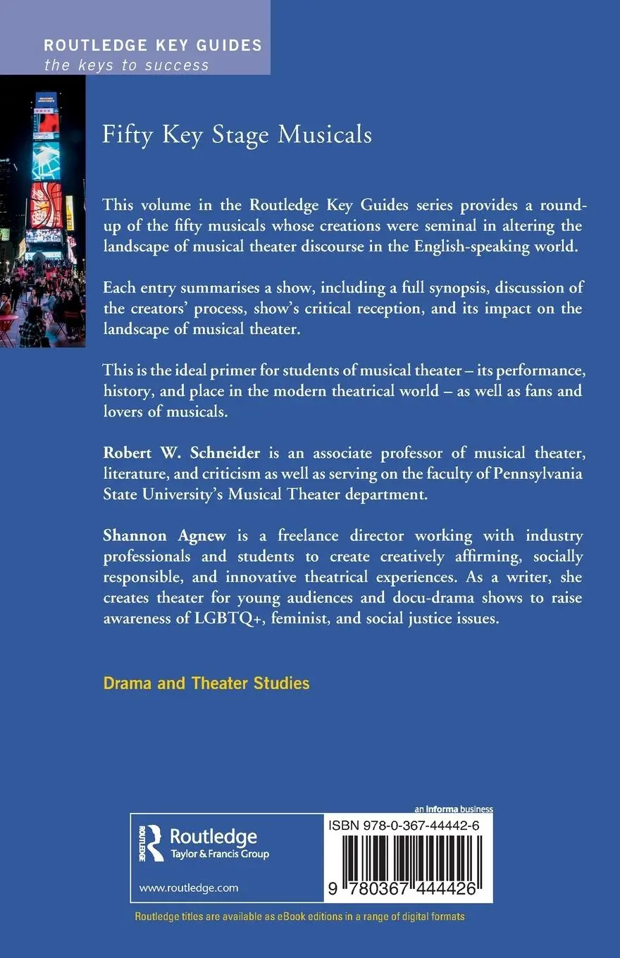 Rückseite: 9780367444426 | Fifty Key Stage Musicals | Robert W. Schneider (u. a.) | Taschenbuch