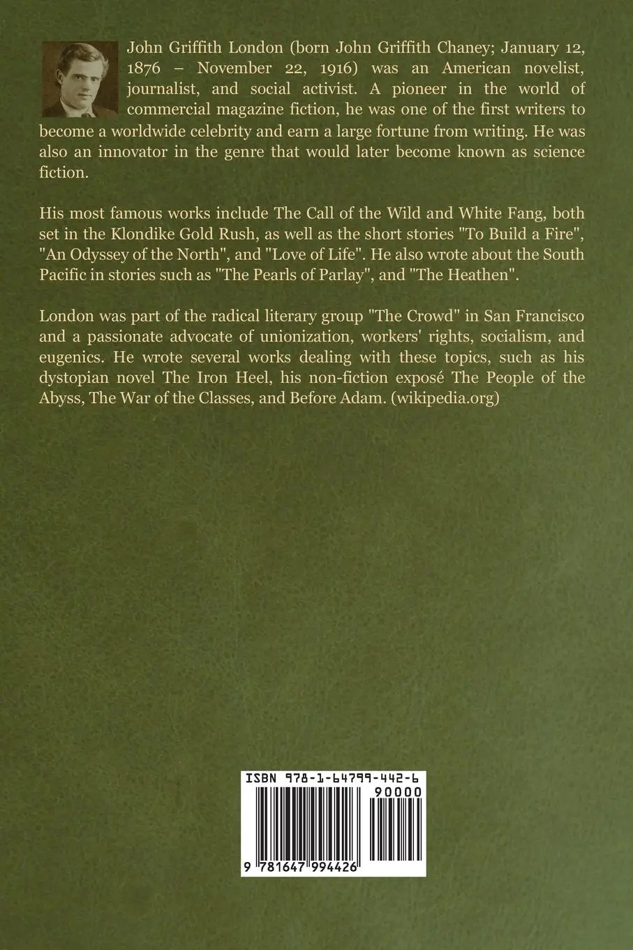 Rückseite: 9781647994426 | The Strength of the Strong | Jack London | Taschenbuch | Englisch
