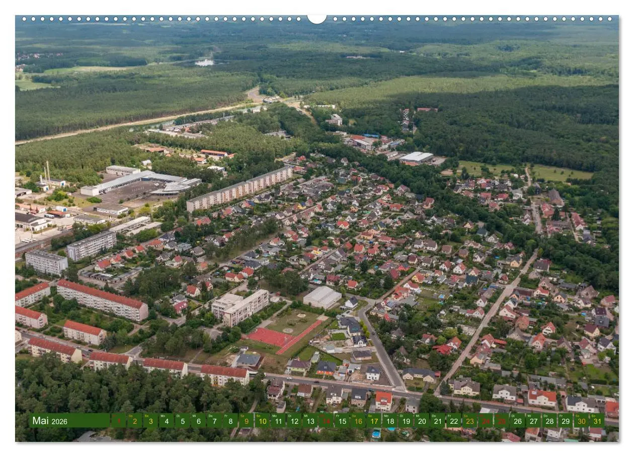 Bild: 9783457854426 | Eberswalde in Luftbildern (Wandkalender 2026 DIN A2 quer), CALVENDO...