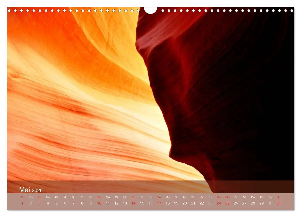 Bild: 9783516184426 | Der Antelope Canyon (Wandkalender 2026 DIN A3 quer), CALVENDO...