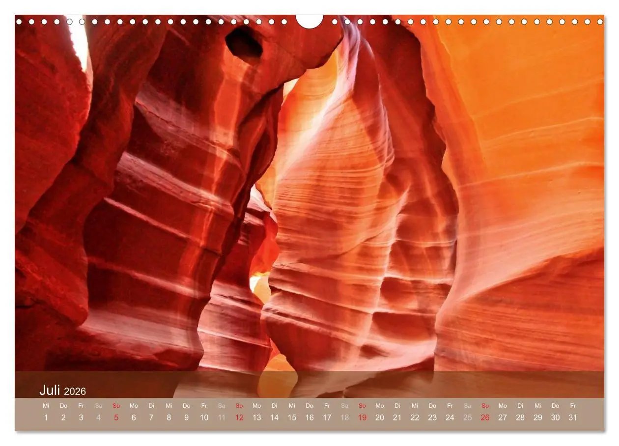 Bild: 9783516184426 | Der Antelope Canyon (Wandkalender 2026 DIN A3 quer), CALVENDO...