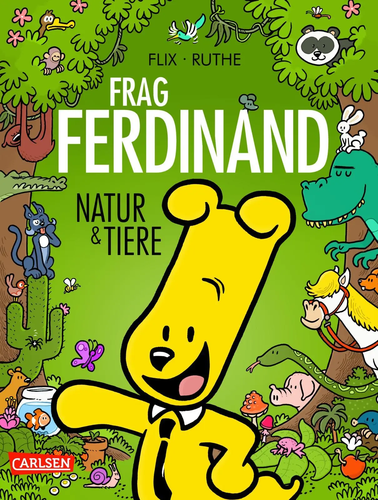 Cover: 9783551804426 | Frag Ferdinand: Natur und Tiere | Ralph Ruthe (u. a.) | Buch | 56 S.