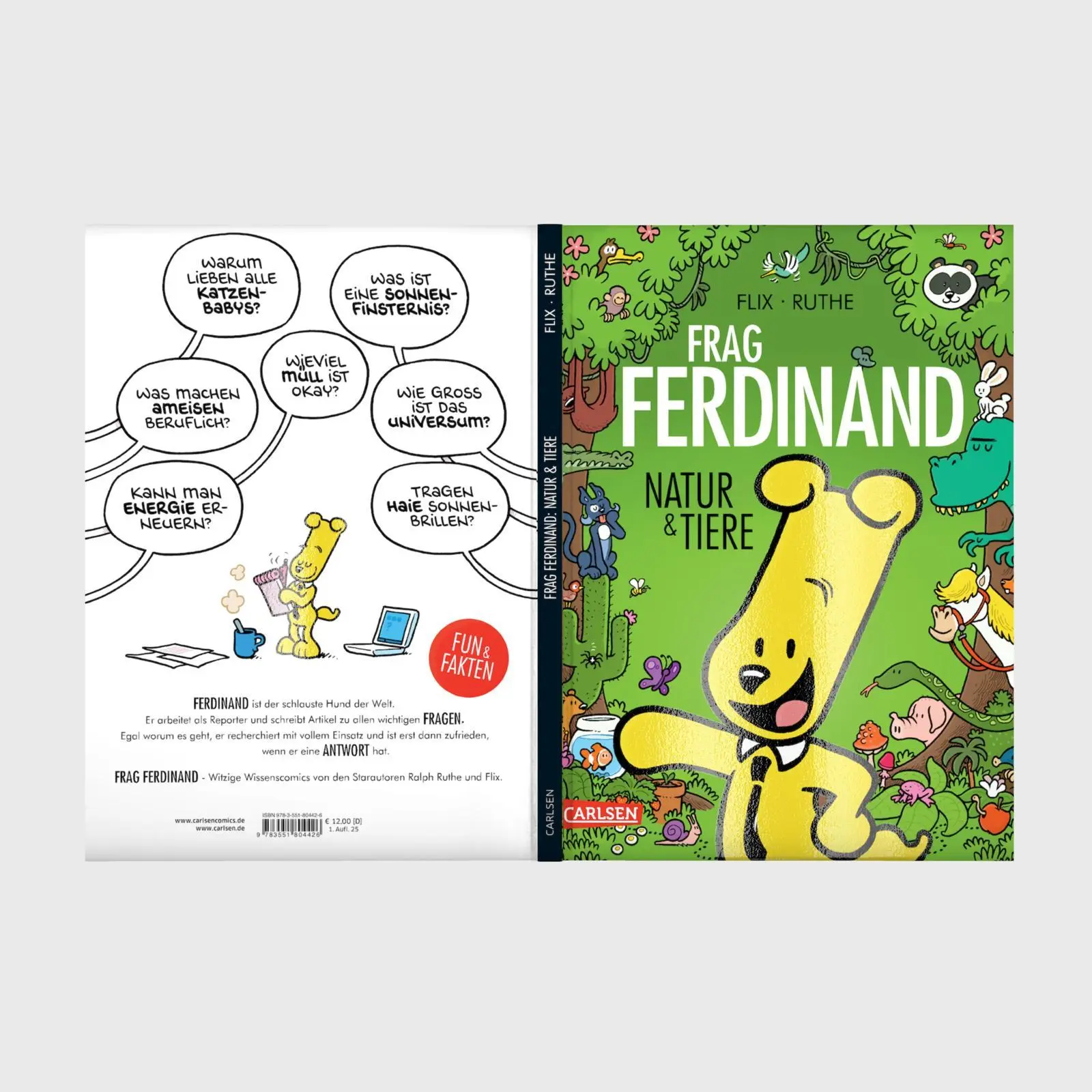 Bild: 9783551804426 | Frag Ferdinand: Natur und Tiere | Ralph Ruthe (u. a.) | Buch | 56 S.