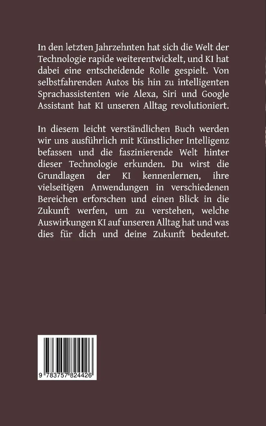 Rückseite: 9783757824426 | Erfolgreich leben mit Künstlicher Intelligenz | Stefan Stampfli | Buch