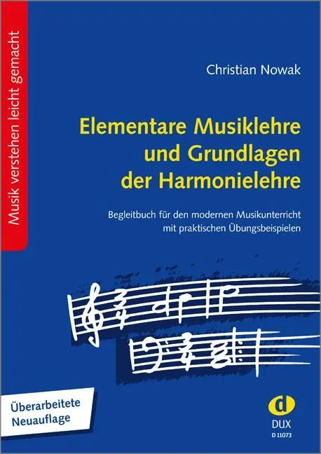 Cover: 9783868494426 | Elementare Musiklehre und Grundlagen der Harmonielehre | Nowak | Buch