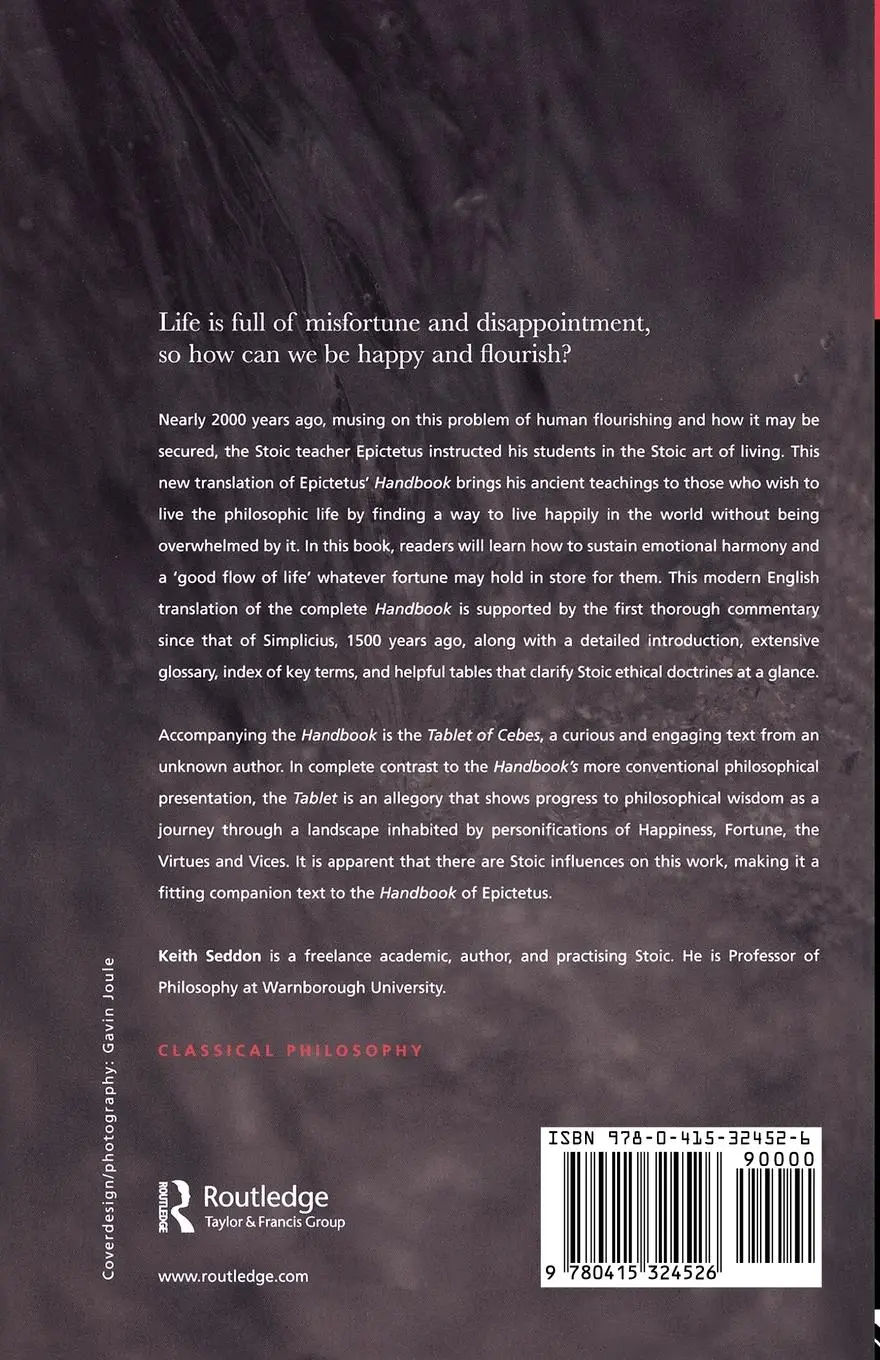 Rückseite: 9780415324526 | Epictetus' Handbook and the Tablet of Cebes | Guides to Stoic Living