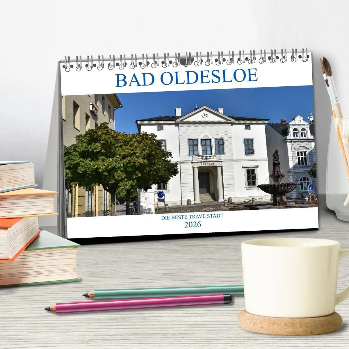 Bild: 9783457844526 | Bad Oldesloe 2026 (Tischkalender 2026 DIN A5 quer), CALVENDO...