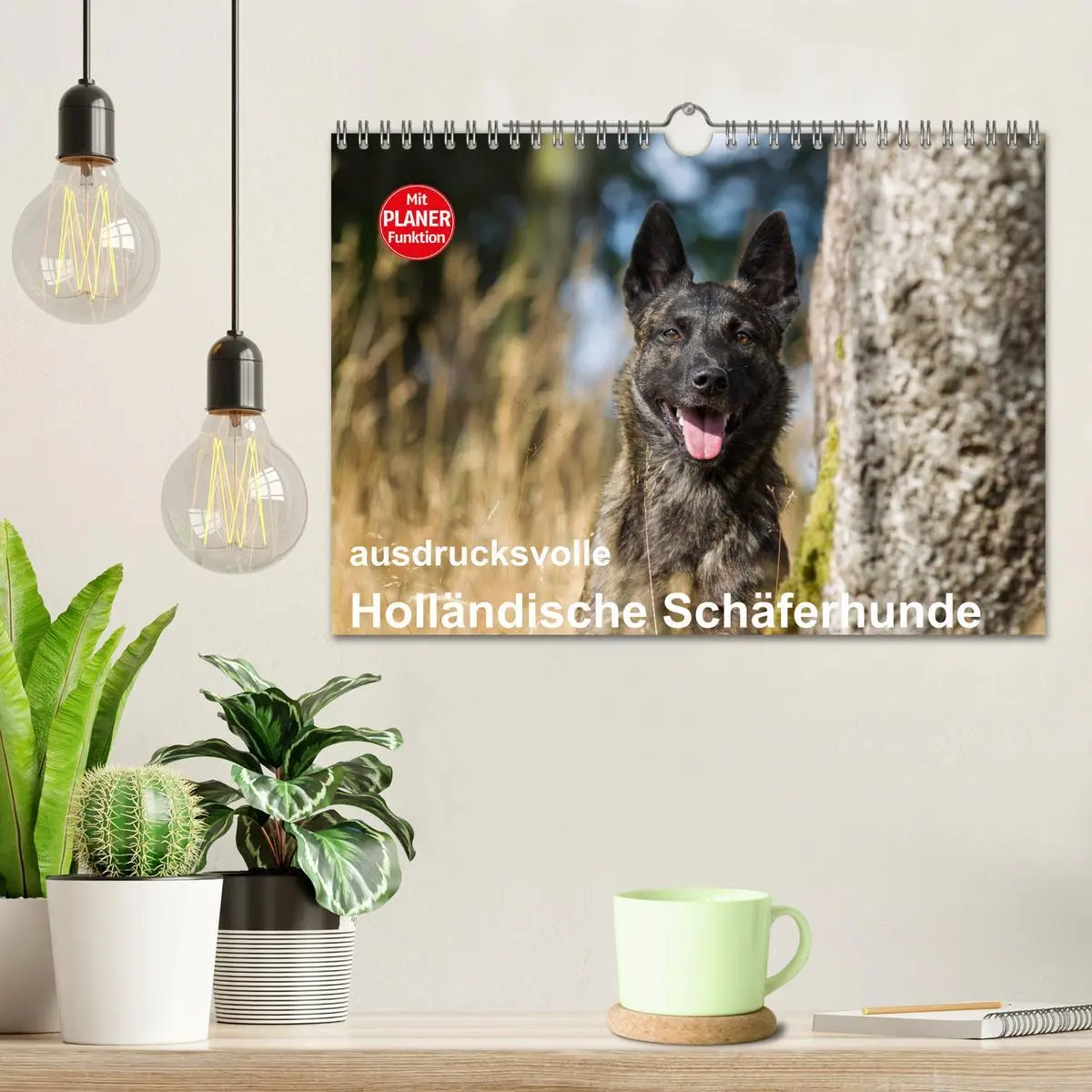 Bild: 9783516004526 | ausdrucksvolle Holländische Schäferhunde (Wandkalender 2026 DIN A4...