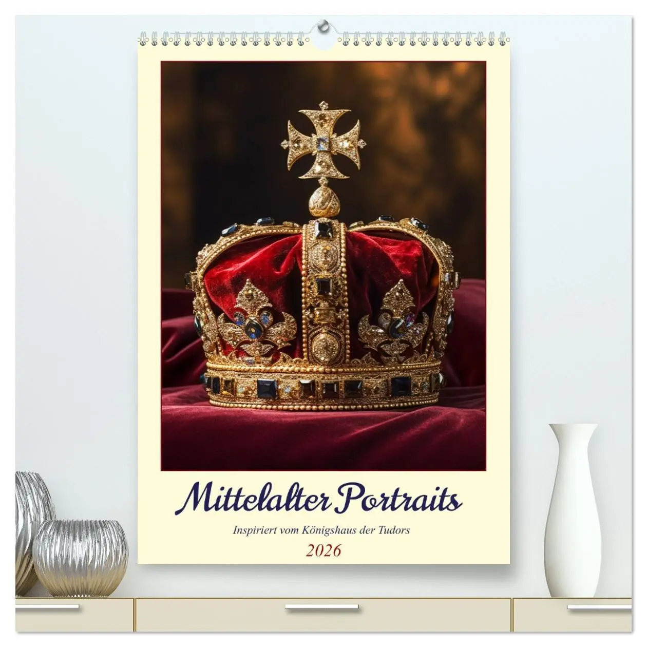 Cover: 9783516314526 | Mittelalter Portraits. Inspiriert vom Königshaus der Tudors...