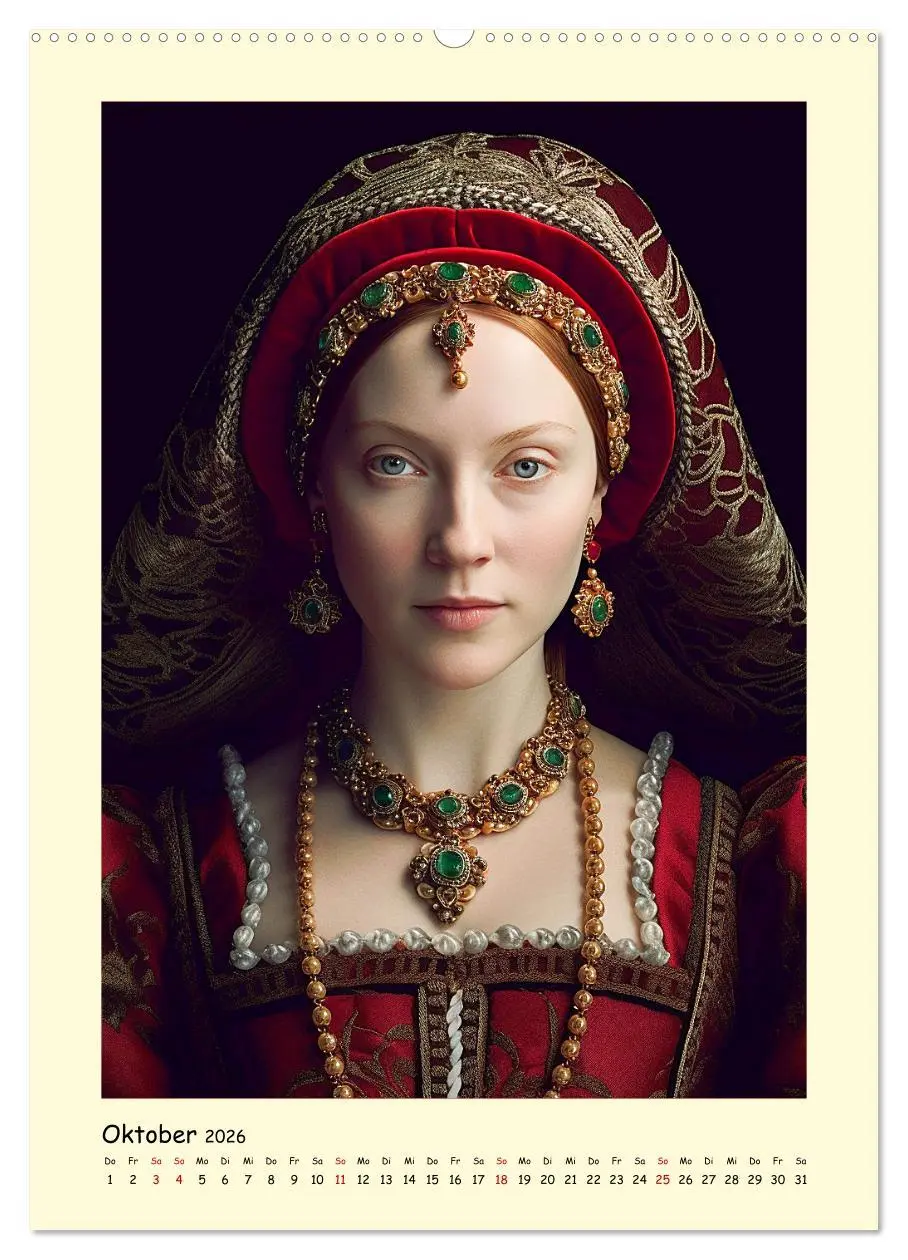 Bild: 9783516314526 | Mittelalter Portraits. Inspiriert vom Königshaus der Tudors...