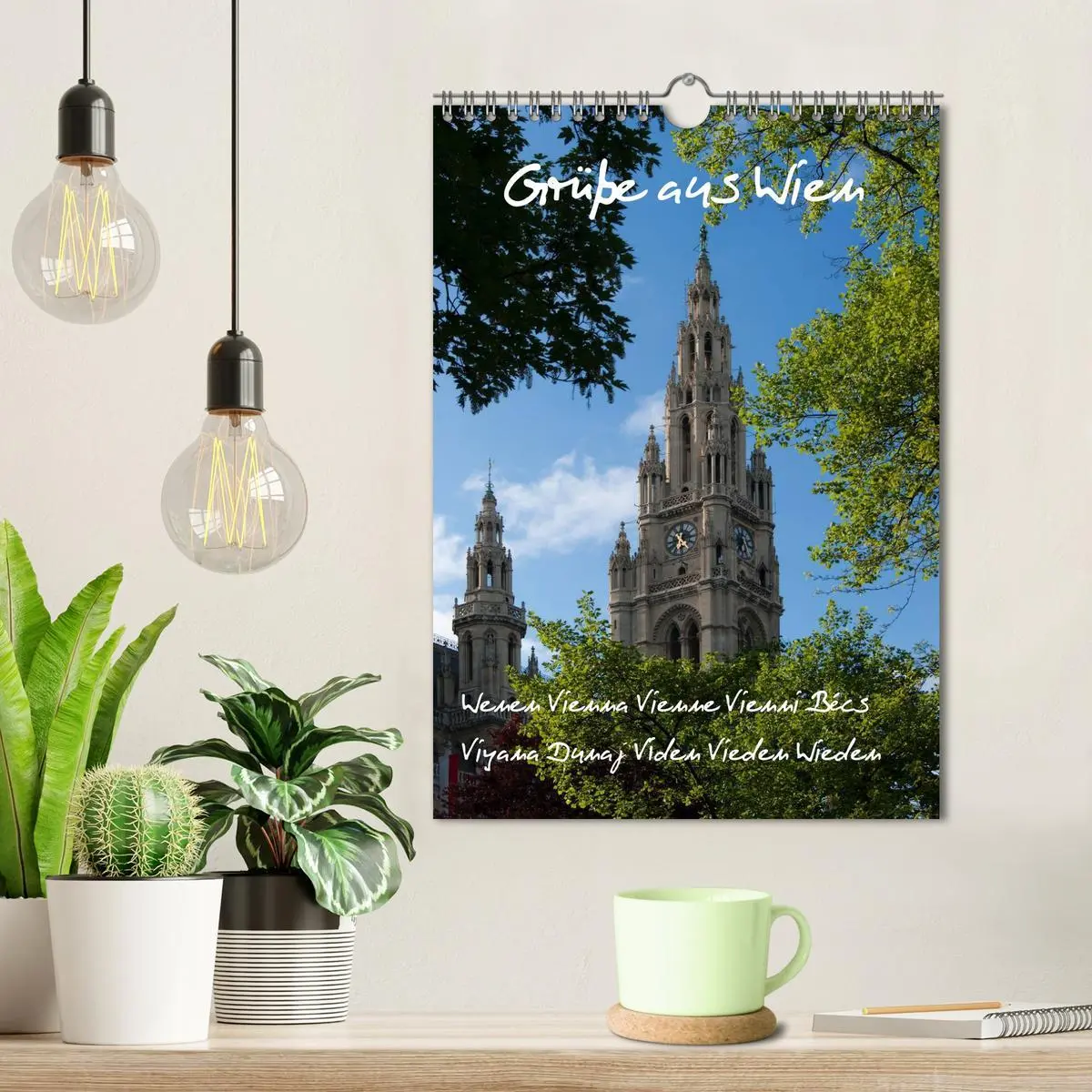 Bild: 9783516484526 | Grüsse aus Wien (Wandkalender 2026 DIN A4 hoch), CALVENDO...