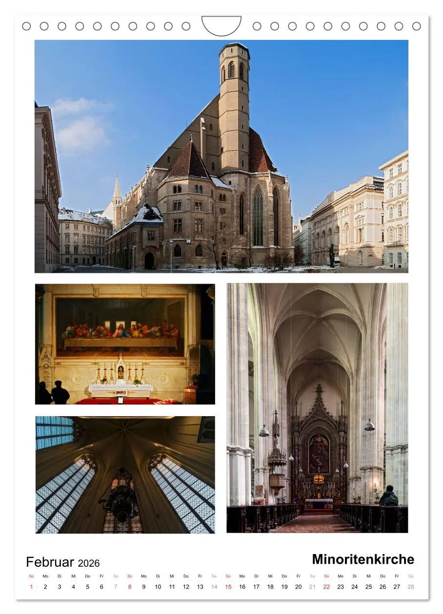 Bild: 9783516484526 | Grüsse aus Wien (Wandkalender 2026 DIN A4 hoch), CALVENDO...