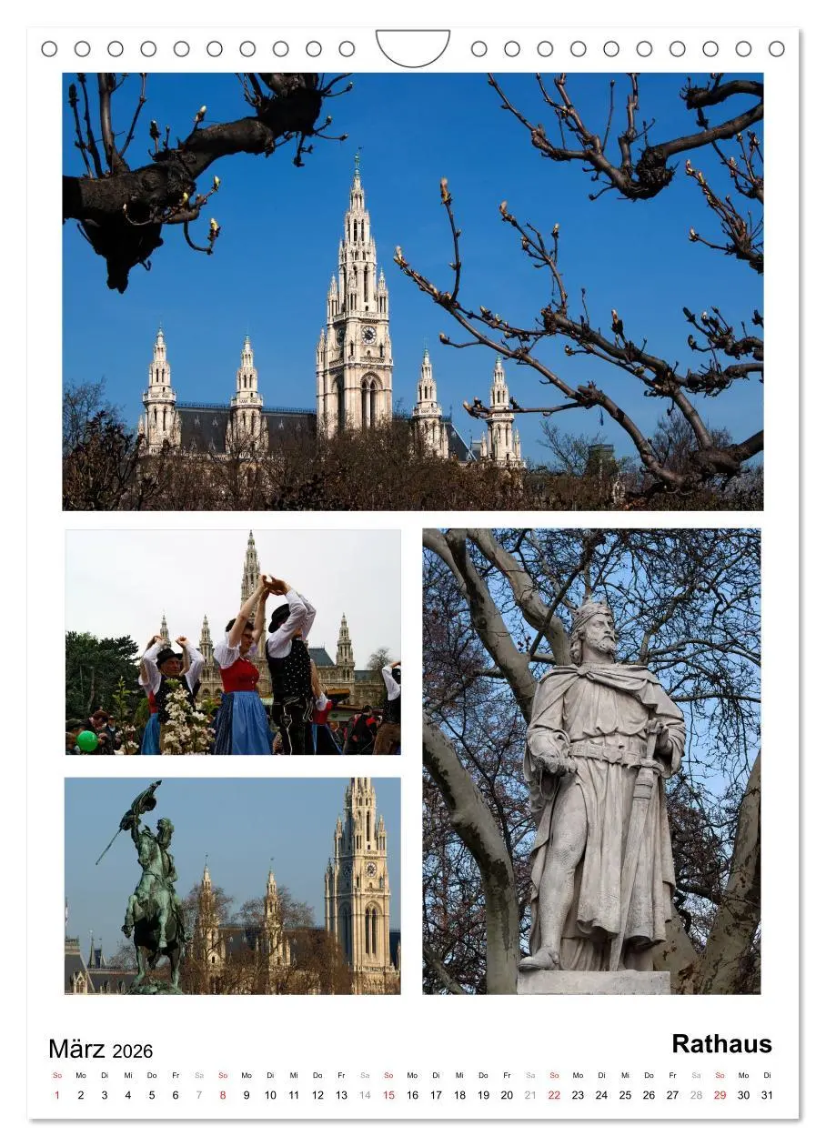 Bild: 9783516484526 | Grüsse aus Wien (Wandkalender 2026 DIN A4 hoch), CALVENDO...