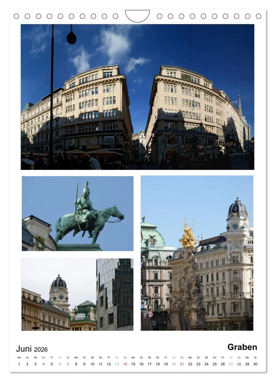 Bild: 9783516484526 | Grüsse aus Wien (Wandkalender 2026 DIN A4 hoch), CALVENDO...
