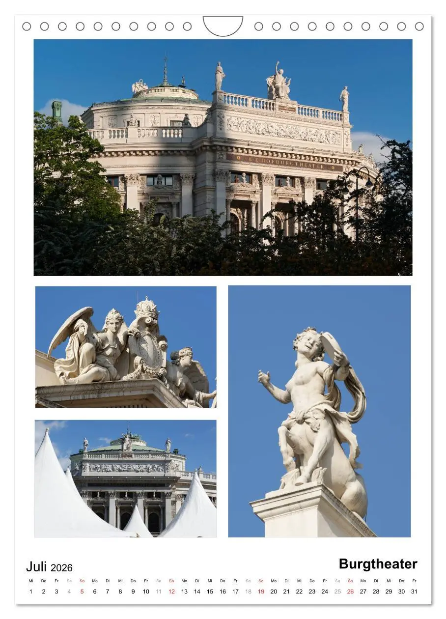 Bild: 9783516484526 | Grüsse aus Wien (Wandkalender 2026 DIN A4 hoch), CALVENDO...