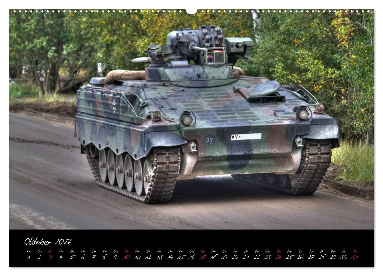 Bild: 9783594224526 | Schützenpanzer Marder (hochwertiger Premium Wandkalender 2027 DIN...