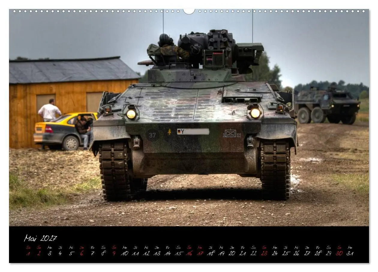 Bild: 9783594224526 | Schützenpanzer Marder (hochwertiger Premium Wandkalender 2027 DIN...