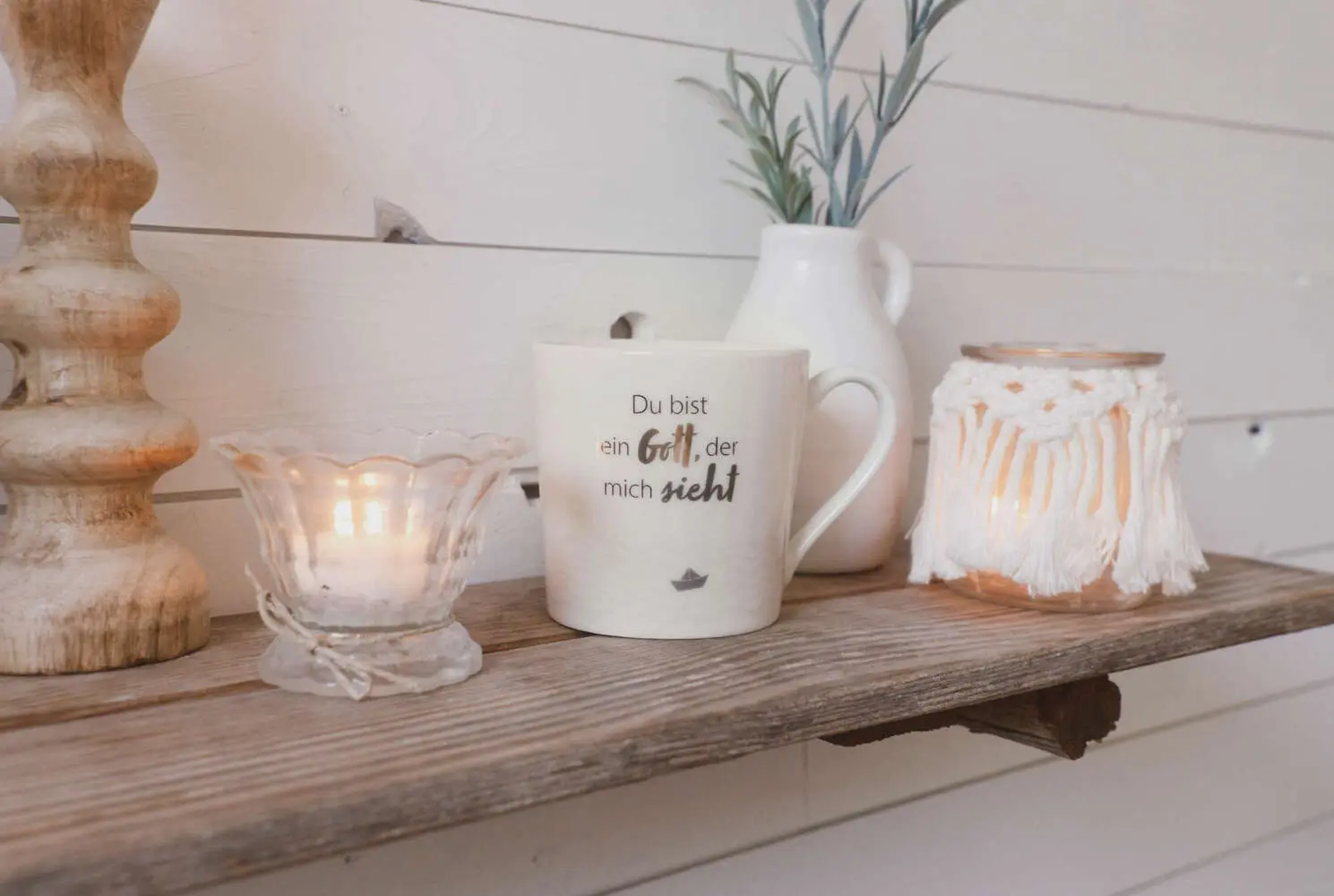 Bild: 4029856844626 | Du bist ein Gott, der mich sieht - Tasse | Tasse mit Gold | Sonstiges