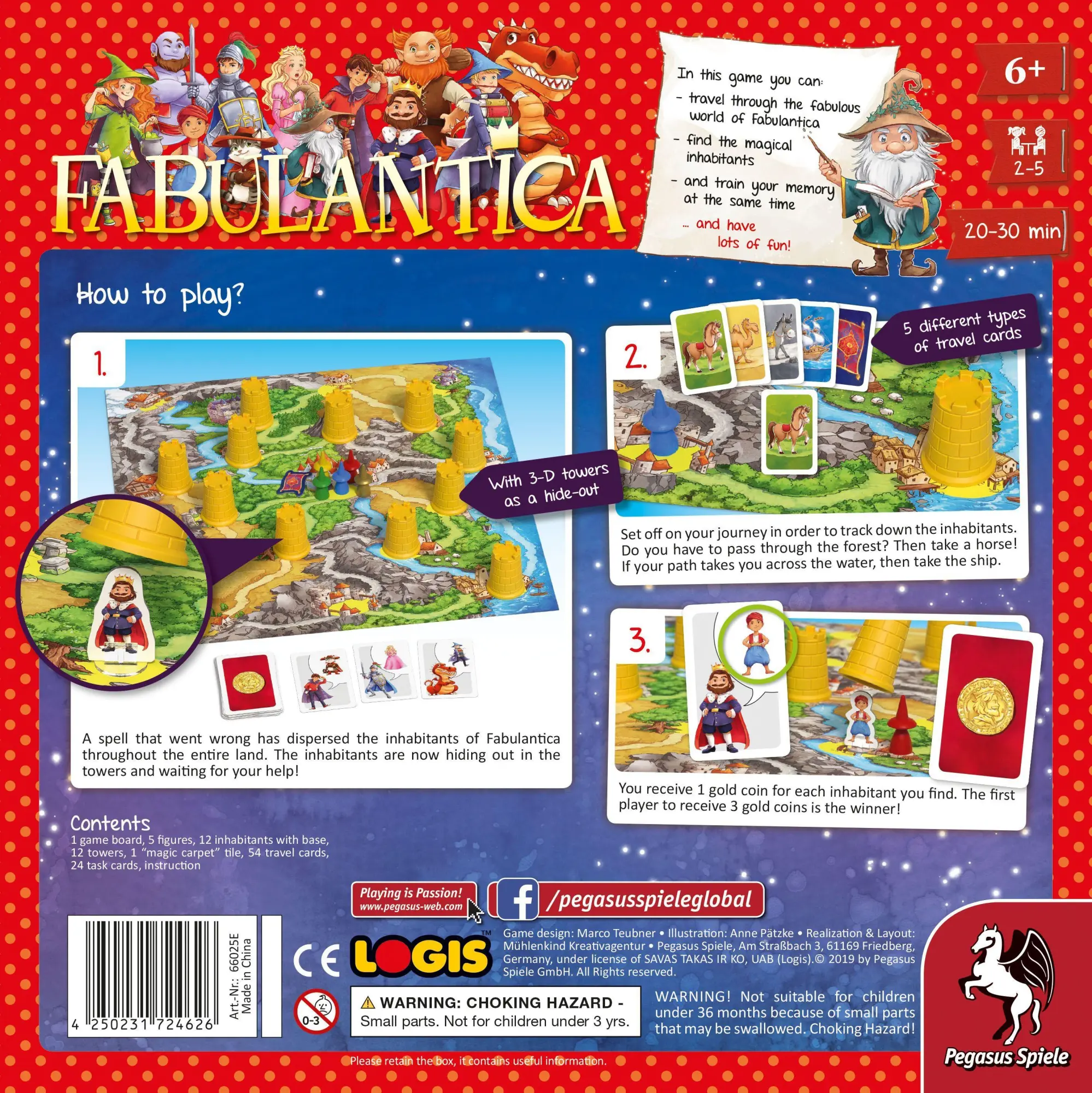 Bild: 4250231724626 | Fabulantica (English Edition) | Marco Teubner | Spiel | Brettspiel