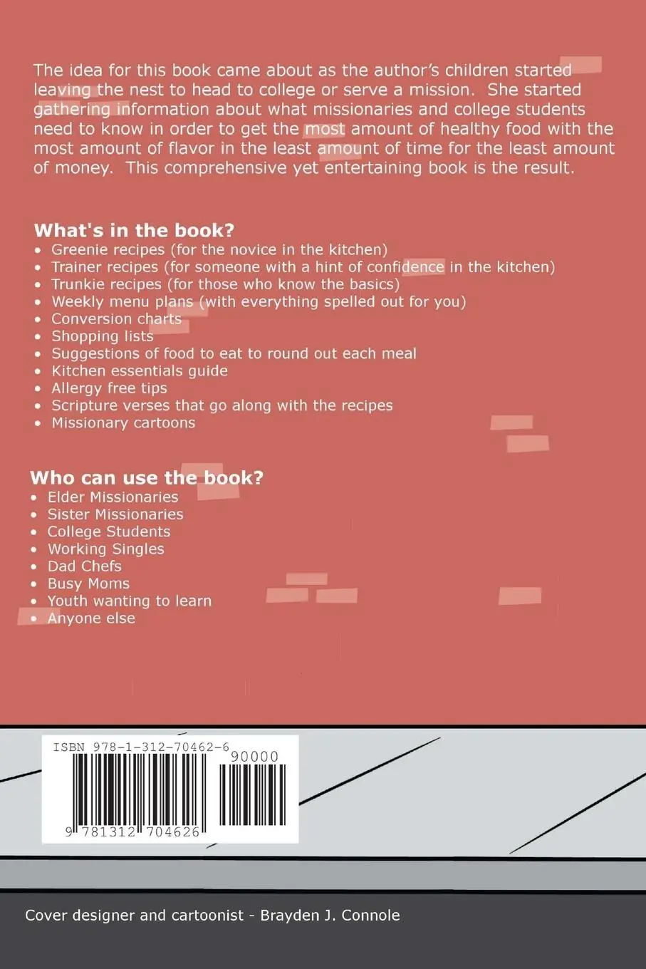 Rückseite: 9781312704626 | Feed My Sheep...A Cookbook for Missionaries | Marika Lee Connole