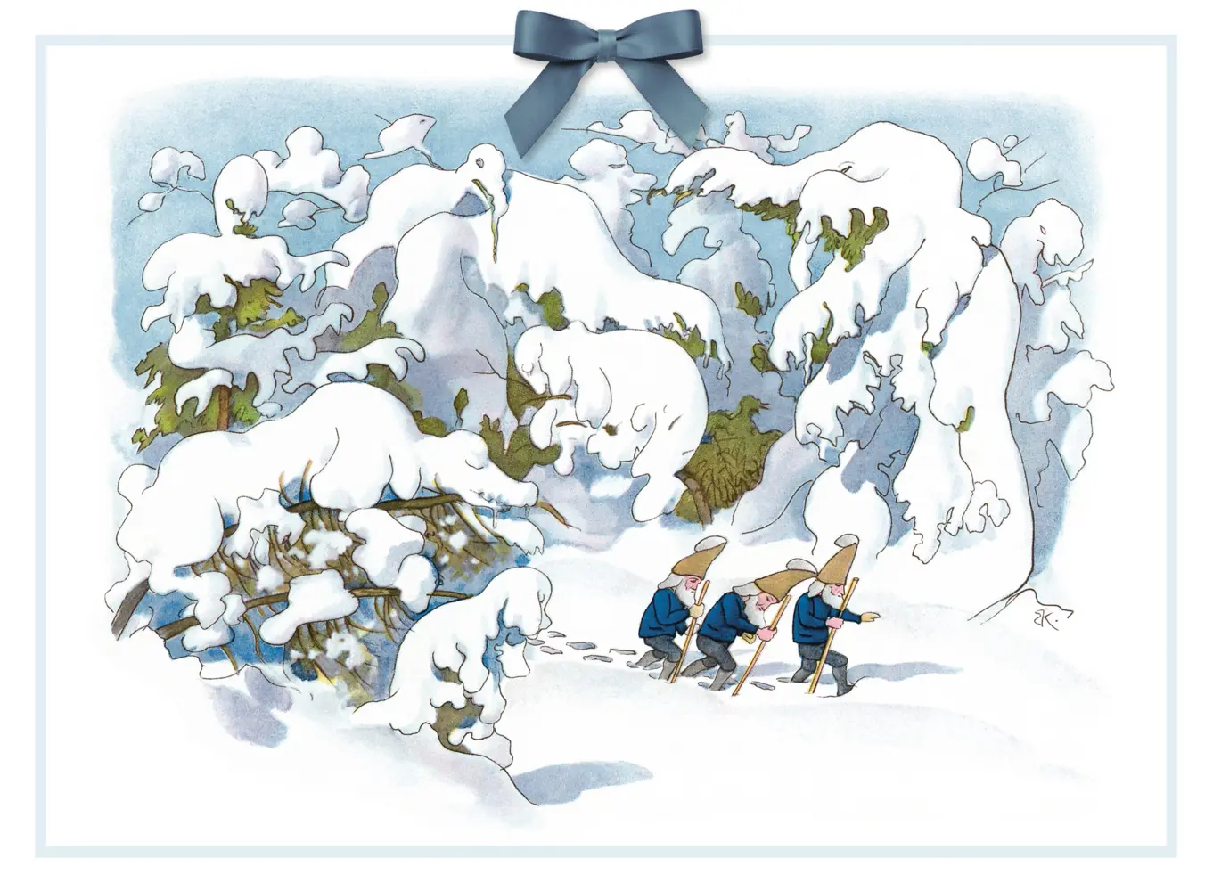 Cover: 9783314104626 | Adventskalender Zwerge im Schnee | Ernst Kreidolf | Kalender | 1 S.