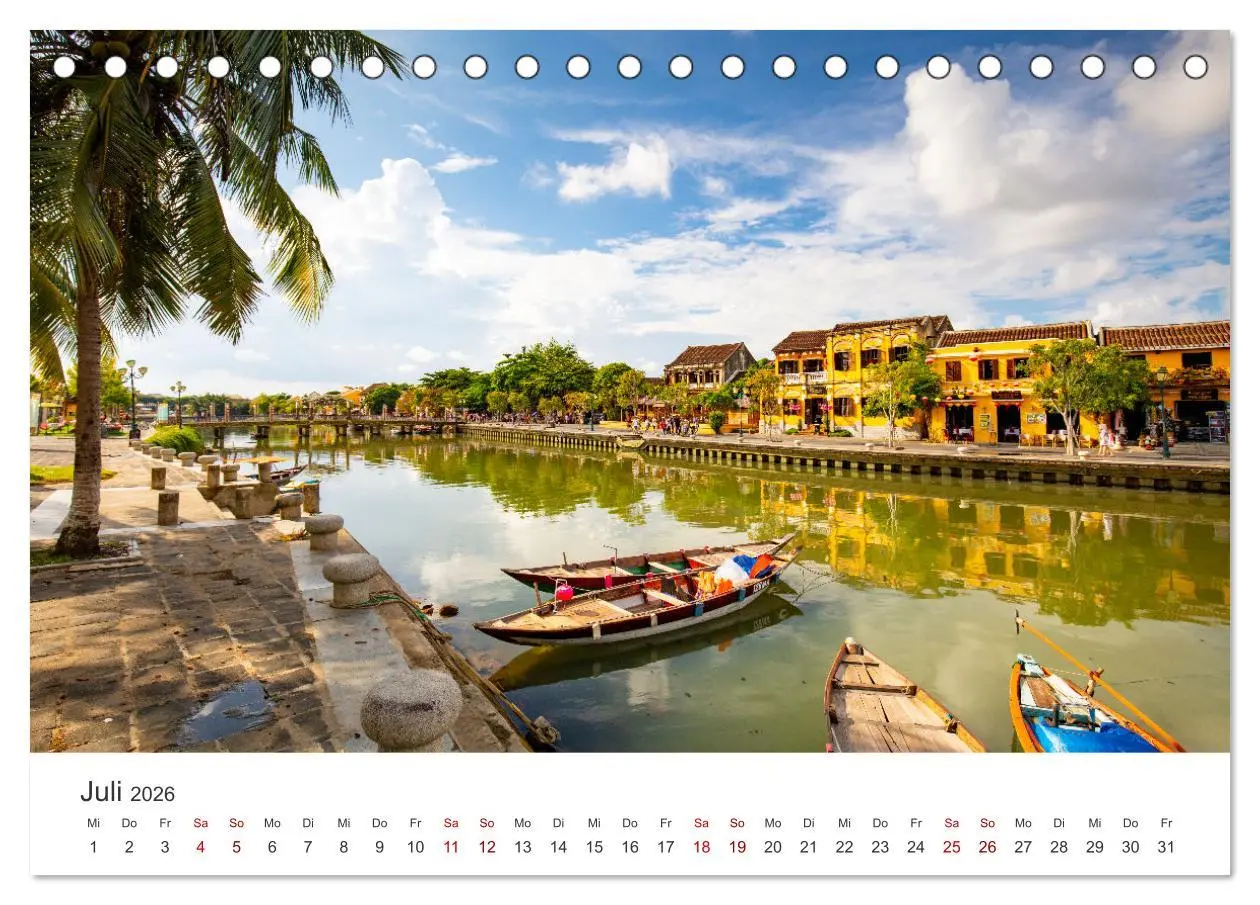 Bild: 9783457384626 | Faszination Vietnam (Tischkalender 2026 DIN A5 quer), CALVENDO...